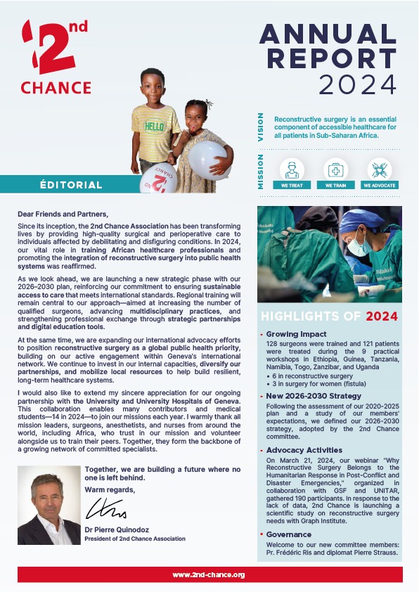Annual Report 2024 Activities 2nd Chance