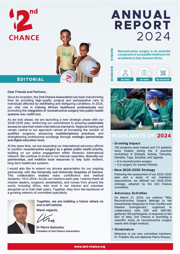 Annual Report 2024 Activities 2nd Chance